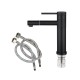Bathroom Matte Black Basin Mixer Tap Swivel Nozzle Faucet Stainless Steel Bathroom Matte Black Basin Mixer Tap Swivel Nozzle Faucet Stainless Steel